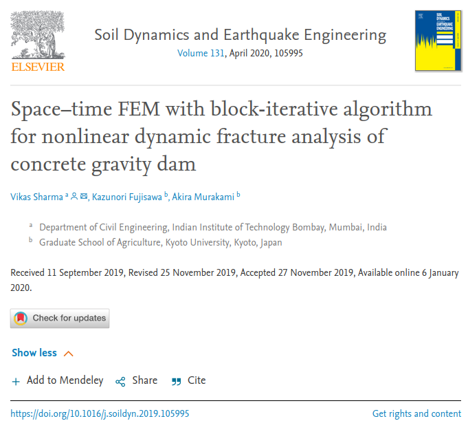 Space–time FEM with Block-Iterative Algorithm for Nonlinear Dynamic Fracture Analysis of Concrete Gravity Dam